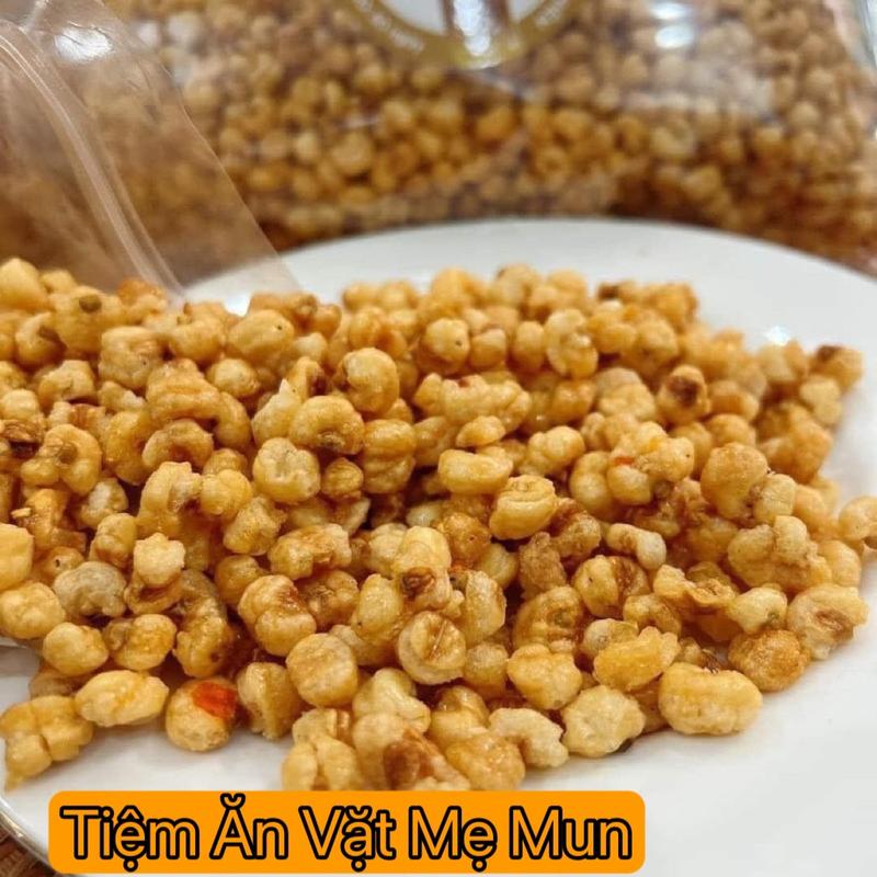 500Gr Ngô Giòn Xóc Mắm Cay Ngô Nếp Sấy Giòn Đóng Túi Zip Đồ Ăn Vặt Snack Food
