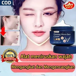 Get a Stunning V - Shaped Face with Our Facial Slimming Cream! Tightens Jawline & Neck