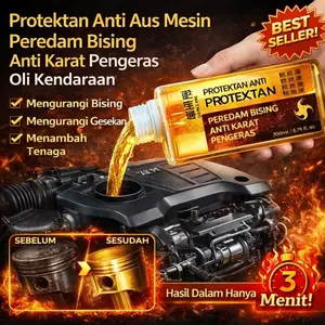 [Beli 2 Gratis 3] Bahan Pelindung Anti-aus Mesin/Pelindung Mesin Anti-aus/Oli Mesin/oli Mobil/oli Sepeda Motor/ Agen Anti-aus Mesin, Agen Pelindung, Pengurangan Kebisingan, Anti-getaran, Anti-karat, Perawatan Pengurangan Kebisingan