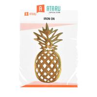 Gambar Ataru Patch Pineapple - Gold Stiker Sablon Baju Patch Iron On Sticker Pakaian Tempel Setrika dari Ataru_NEW Kota Tangerang Selatan 1 Tokopedia