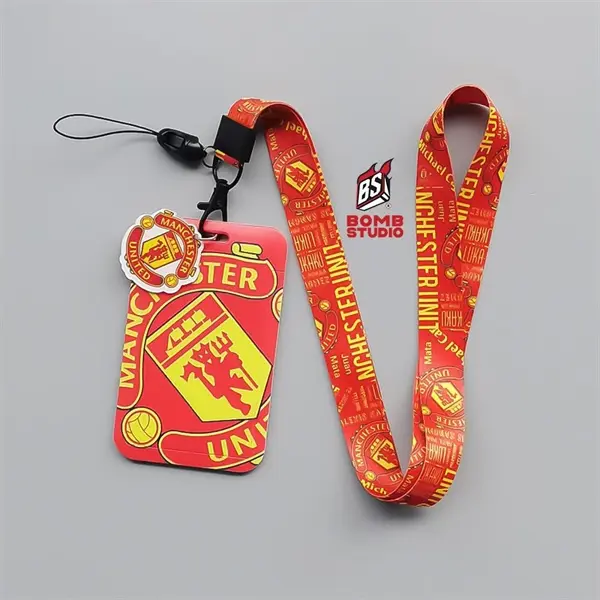 [ACSS59] Dây đeo thẻ tên Manchester United dành cho nhân viên văn phòng, học sinh, sinh viên - BOMBSHOP