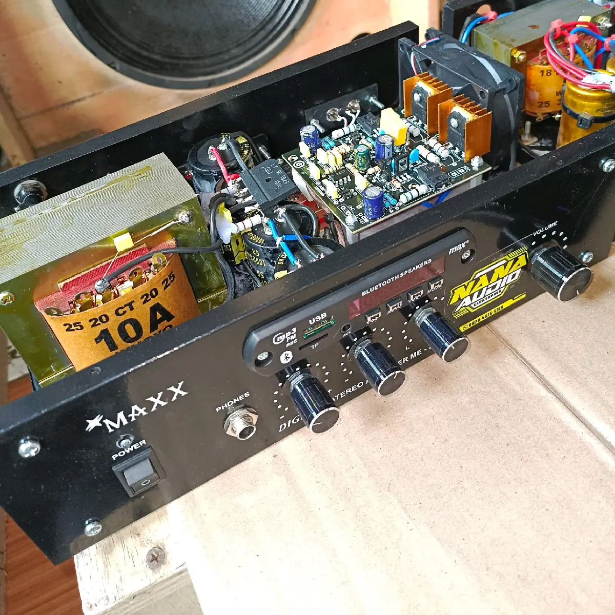POWER AMPLIFIER 10A KECIL Amplifier Rumah