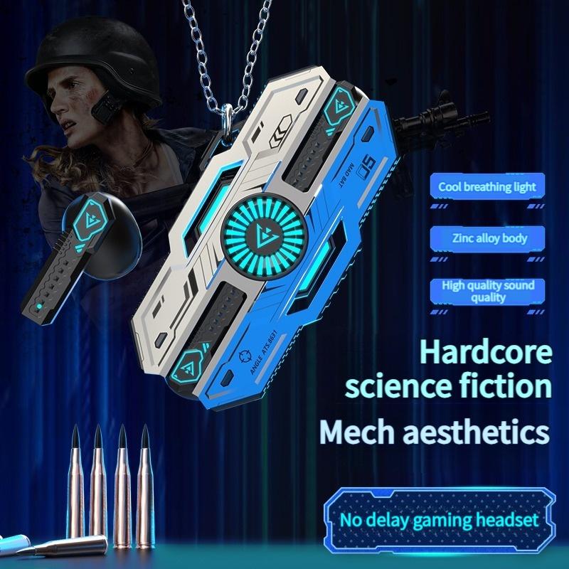 Tai nghe không dây X37 nâng cấp năm 2025 Bluetooth 5.3 Type-C Vỏ sạc Tai nghe chơi game chống ồn 5