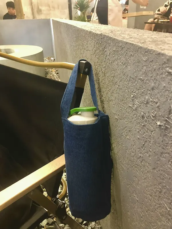 Túi đựng bình giữ nhiệt , túi vải jean đựng ly giữ nhiệt size 450ml 500ml 510ml 600ml 400ml 3