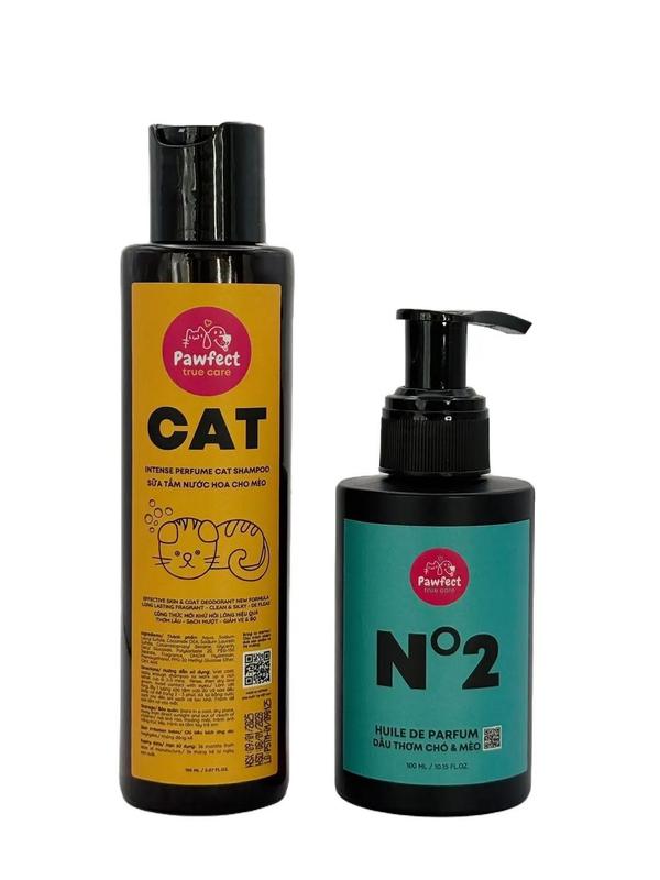 Sữa tắm nước hoa cao cấp Pawfect Care cho mèo - Mẫu Dùng Thử - Giảm mùi hôi hiệu quả 6