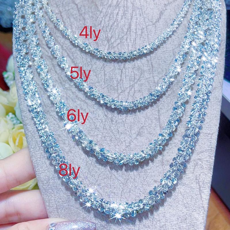 Dây chuyền xoắn phao hoa xikim Trang Sức