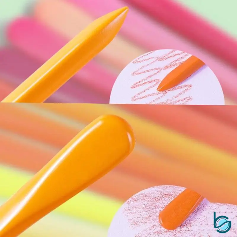 Krayon Sekolah Anak Anti Air 12/18/36 Warna Cerah Bentuk Segitiga Ergonomis Tidak Beracun Bisa Dicuci - Best Stationary 5