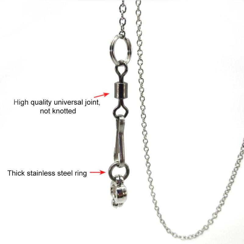 Product Introduction of gootrades 4 Size Safe Stainless Steel Parrot Foot Chain Ankle Foot Ring Bird's Foot Ring Anklet Stand Chain 18