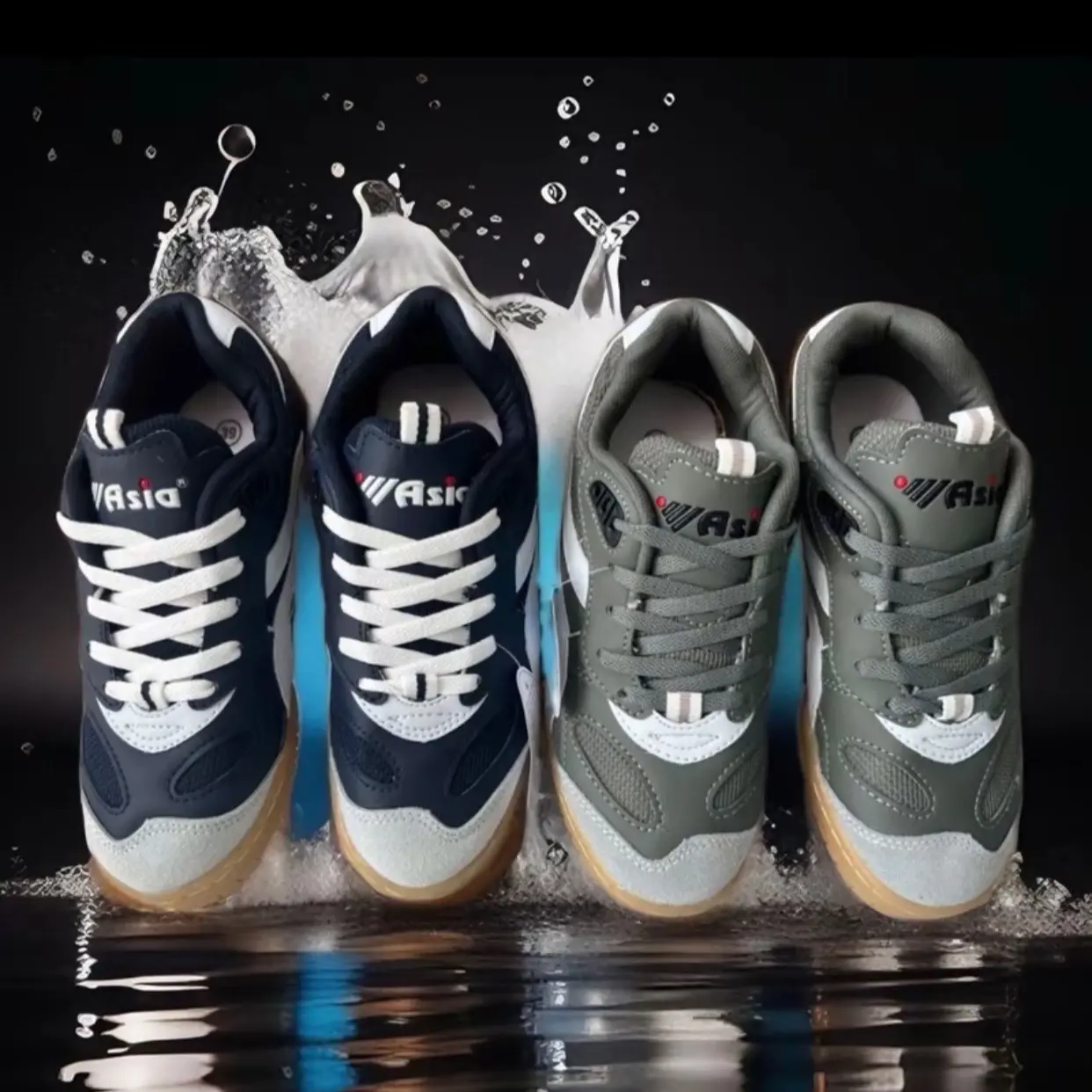 GIÀY ASIA MCS02 , GIÀY ĐA NĂNG CHƠI THỂ THAO, CẦU LONG, BÓNG CHUYỀN,CHẠY BỘ Sneaker Sport Cao Su Giày Thể Thao