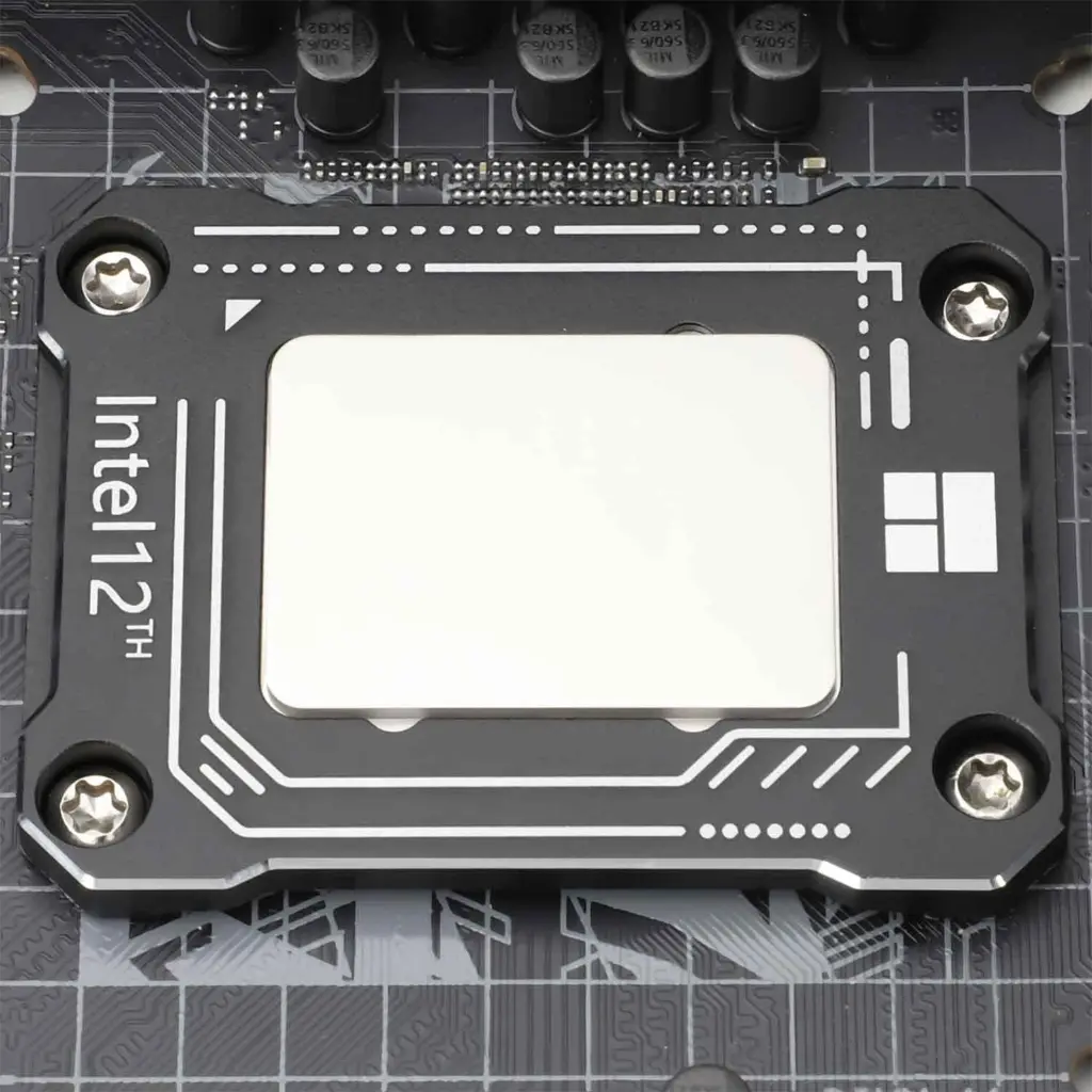 Anti-Bending Buckle for LGA17XX-BCF 12th Generation LGA1700, Curved Pressure Plate CPU Stress Bending Correction Fixer