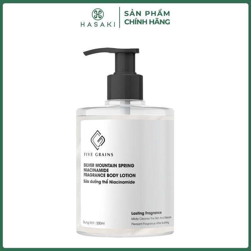 Sữa Dưỡng Thể Five Grains Hỗ Trợ Dưỡng Ẩm 500ml | HASAKI BEAUTY [OOS]