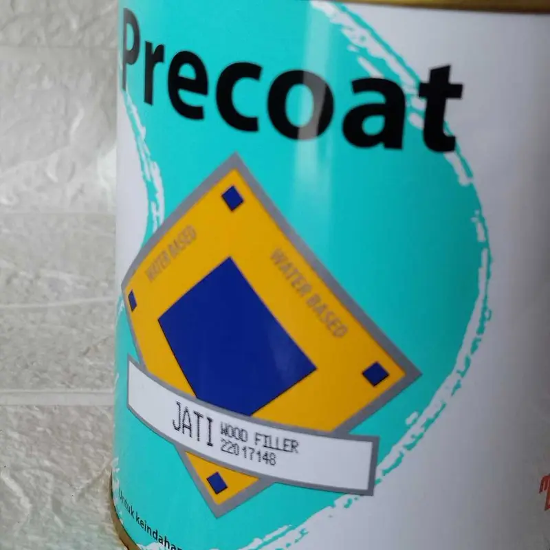 Dempul Mowilex Precoat Wood Filler 1 Kg Jati 1