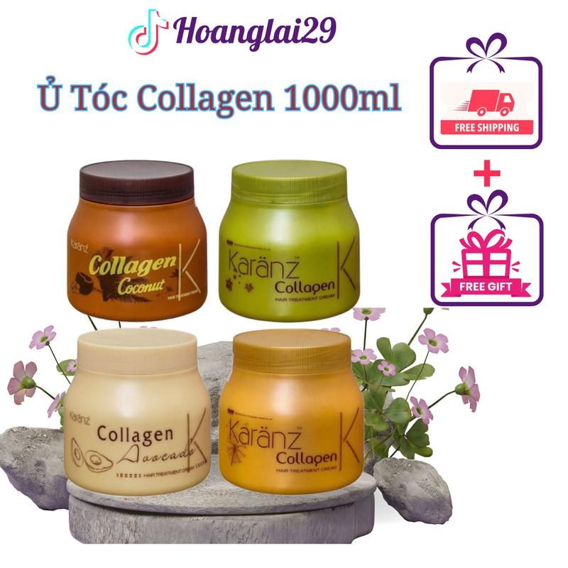 Kem ủ Collagen Karanz phục hồi tóc Hương Dừa, Bơ, Cherry Nữ