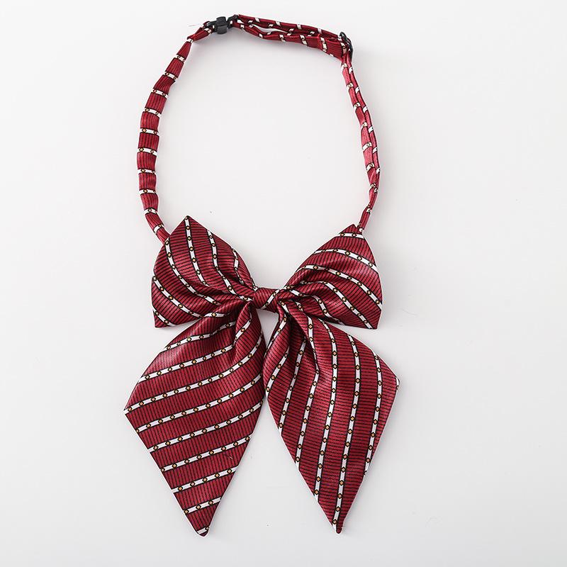 Product Introduction of Liangqi Kindergarten Tie Bow Tie Primary School Student Junior Grade Male and Female Children's Bow Bow Tie Wine Red 1