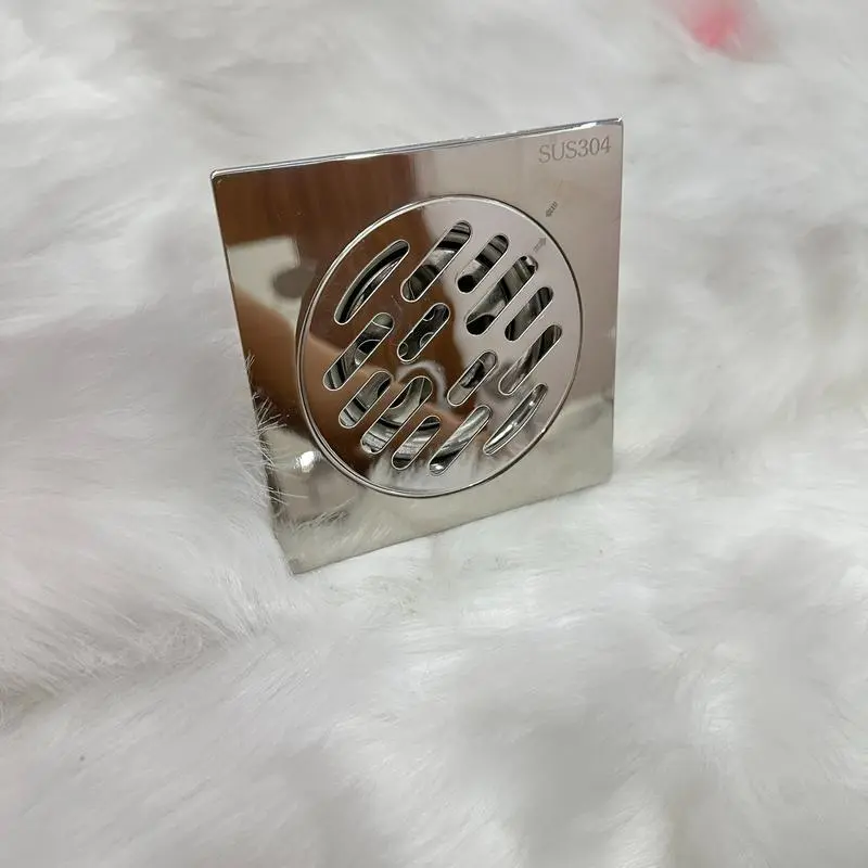 thoát sàn nhà tắm chống mùi hôi, nhà vệ sinh inox304 mặt 12x12 ống 90 (SUS 304) 0