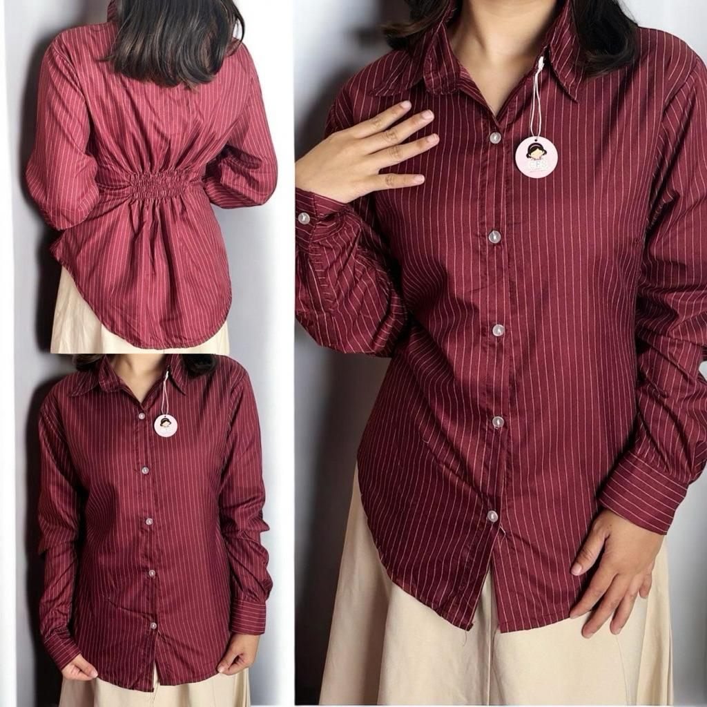 SS  JULIET ATASAN KEMEJA SLIM FIT