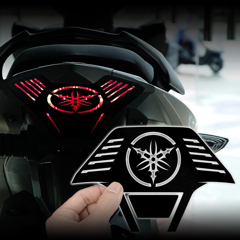 Decal đen định hình trang trí ĐÈN HẬU EXCITER 150 phong cách logo YAMAHA