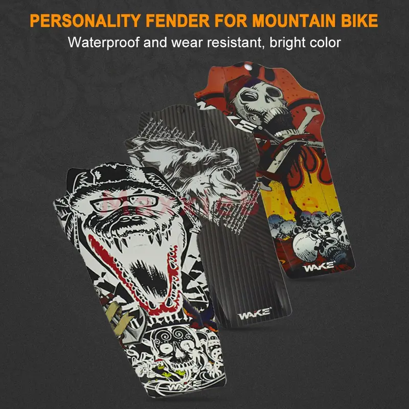 WAKE Spakbor Fender Sepeda Bike Mudguard MTB Road Lightweight Outdoor 3