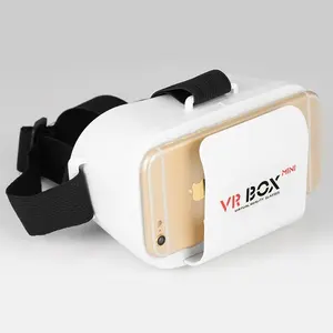 VR BOX Kacamata Virtual Reality 3D Glasses Device For Smartphone Game Movie Visual Gaming Alat Bantu Menonton Vidio Original