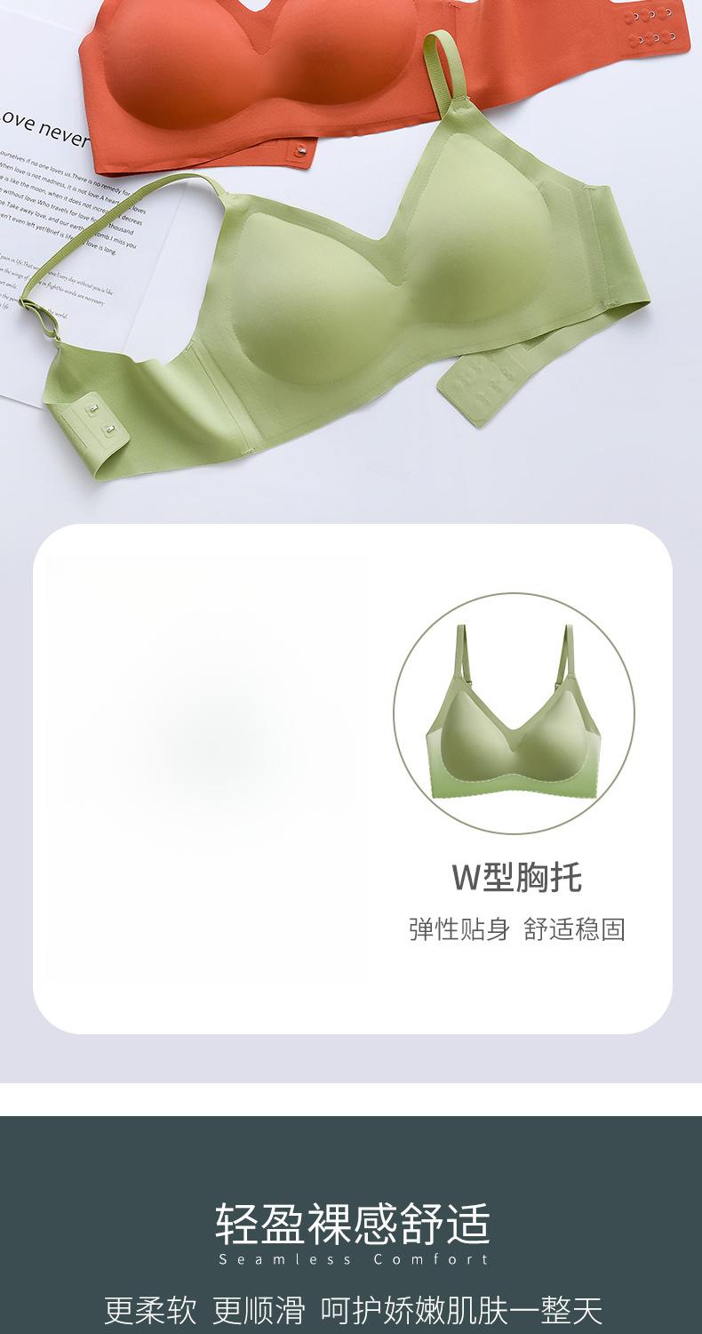 Product Introduction of No underwires girlish bra,Small breasts gather and looks bigger,Bra that adjusts the shape of the chest,3D Gather and support upward 3