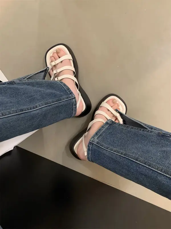 [FREESHIP] Sandal nữ YIAN đế 6cm thời trang mới DéP Shoes 2