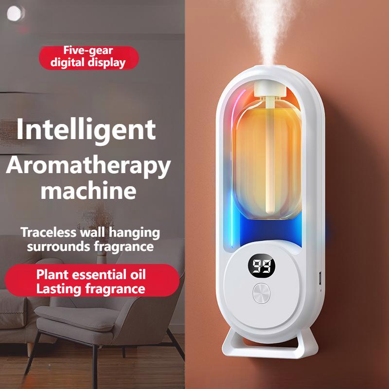 Rechargeable Automatic Natural Essential Oil Aroma Diffuser Digital ...