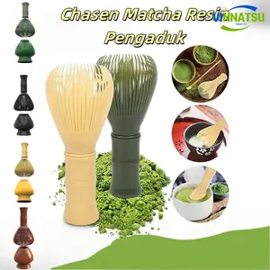 Vinnatsu Plastic Matcha Whisk Chasen Matcha Resin Pengaduk Matcha Mudah Dibersihkan & Tahan Lama Original Matcha Japan