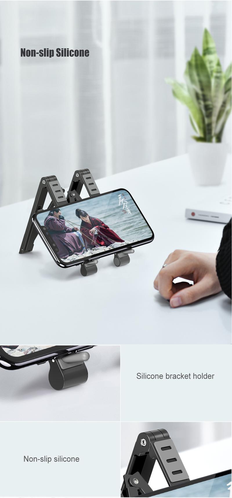 Product Introduction of Giá Chân Đế Máy Tính Xách Tay Bằng Nhôm Có Thể Gập Lại 3 Trong 1, Giá Đỡ Máy Tính Để Bàn Cầm Tay Giá Đỡ Máy Tính Xách Tay, Hỗ Trợ Máy Tính Xách Tay Để Sử Dụng Với Macbook Pro Và Air 7-15 Inch 17