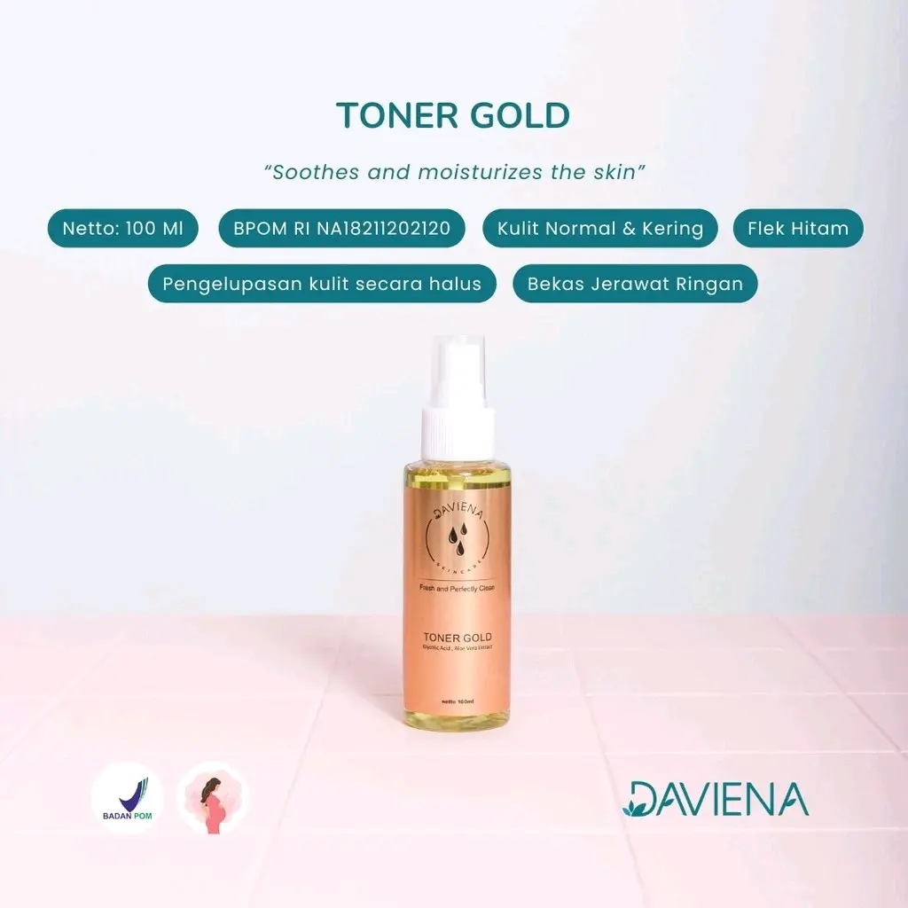 DAVIENA SKINCARE TONER | ACNE SERIES | GLOWING SERIES | GOLD SERIES | DAVIENASKINCARE | DAVIENA SKINCARE OFFICIAL | DAVIENA SKINCARE OFFICIAL STORE | DAVIENA SKINCARE ORI | DAVIENA SKINCARE ORIGINAL | DAVIENA SKINCARE PUSAT