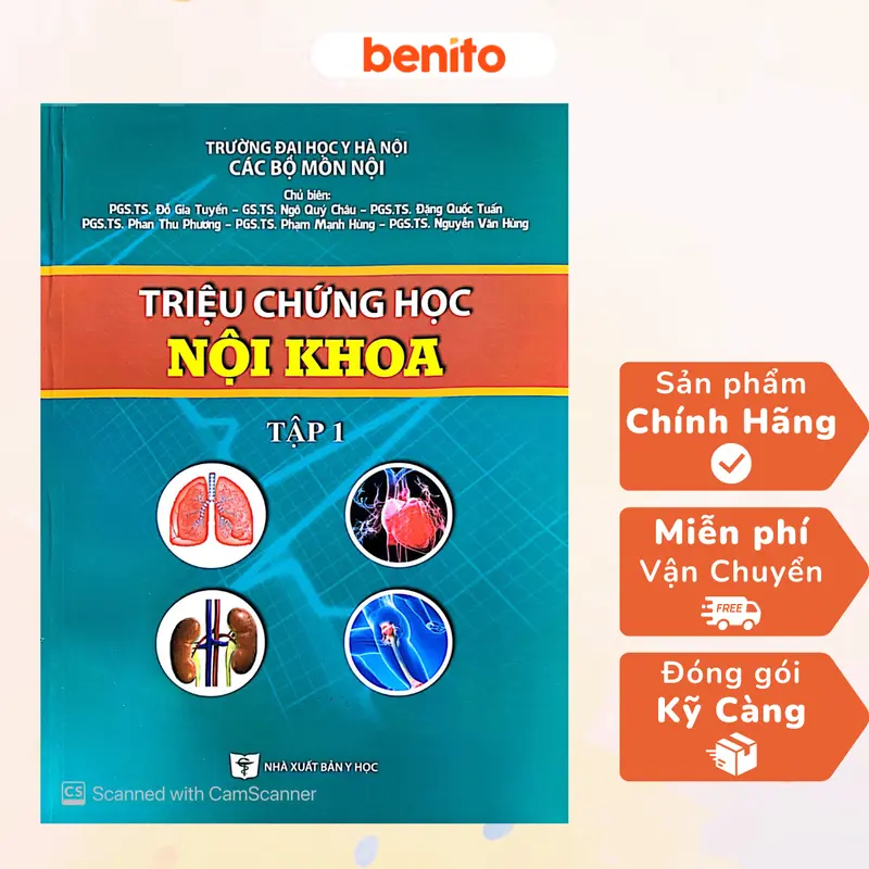 Benito - Sách - Triệu chứng học nội khoa (tập 1) - 2023 - NXB Y học 0