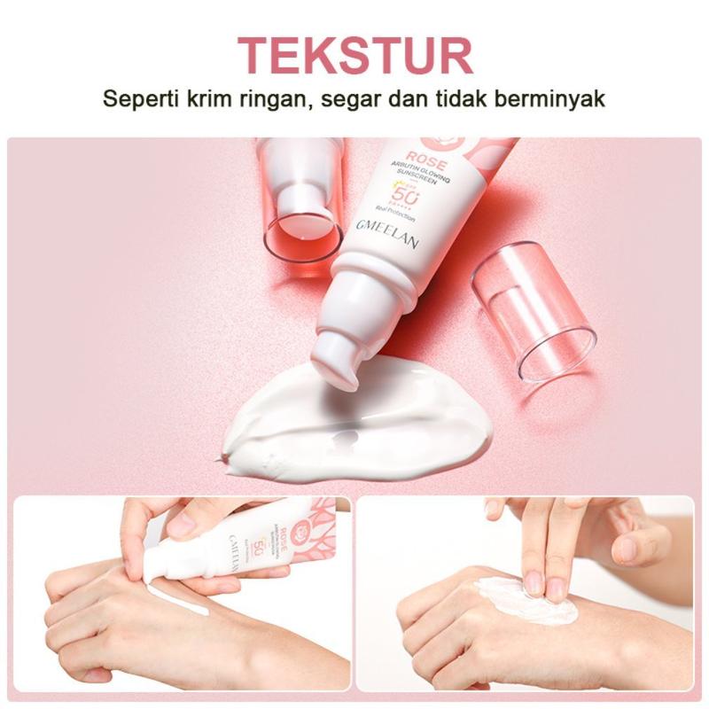 Kem chống nắng GMEELAN arbutin Cho Mọi Loại Da Toning Sunscreen 30G SPF50+ PA ++++ 5
