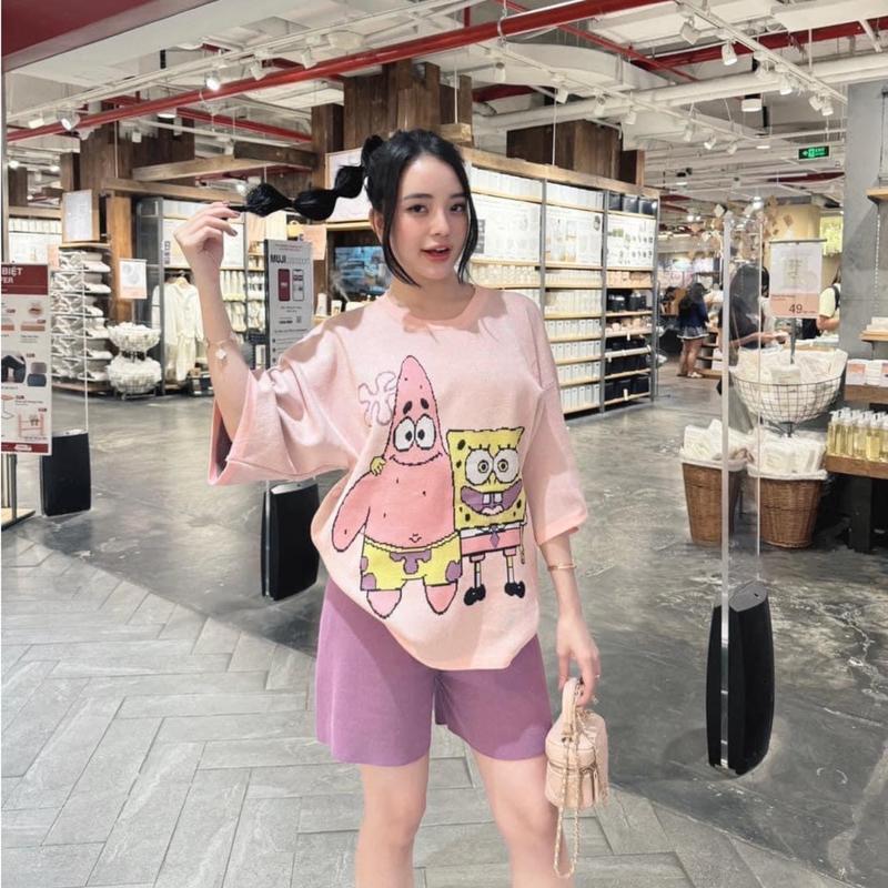 Bộ ngắn và dài ploypa thái lan chính hãng cho nữ - Women Nhung Áo Top Voi 2