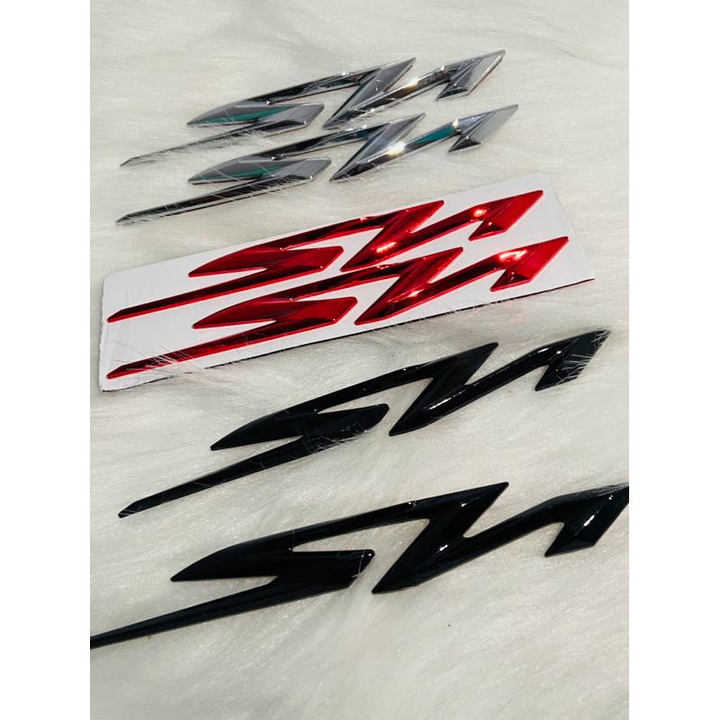 Tem dán xe máy chữ nổi Logo xe máy sh 2020 2021 2022 2023 2024 màu trắng đen đỏ hàng cao cấp siêu nét (giá 1 cặp ) Nhãn Dán