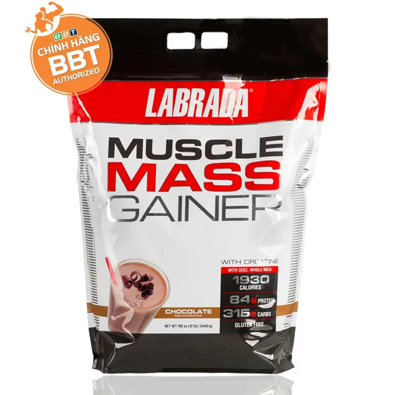 Túi dùng thử 1kg Sữa Labrada Muscle Mass Gainer (Chính hãng BBT phân phối) 0