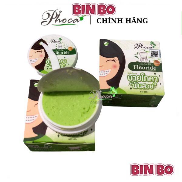 Combo 3 hộp kem đánh răng Phoca Thái Lan chính hãng Trắng Răng