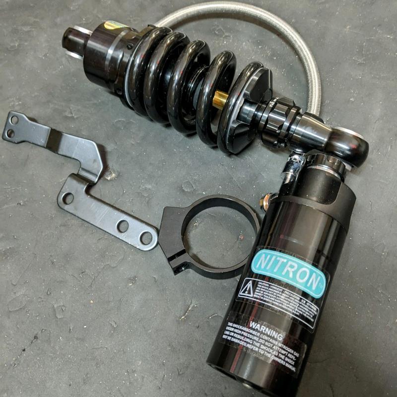 Phuộc NITRON bình dầu Full Đen gắn Sonic Raider Satria Winner WinnerX WinnerV1 WinnerV3 Ex135 Ex150 Ex155 Ex50cc Ex10 Ex11.... Phụ Kiện