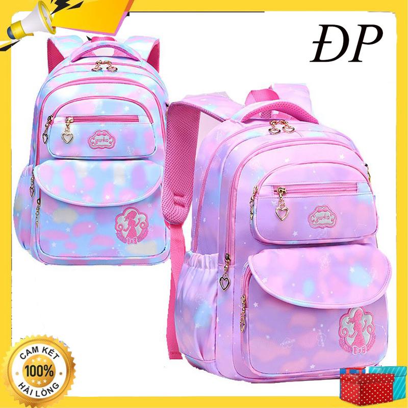 [CHẤT SỊN-GIÁ SALE] Balo học sinh siêu nhẹ dành cho bé gái cấp 1 cấp 2- Ba lô cho bé mẫu hottrend phong cách Hàn Quốc - Cặp sách tiểu học trung học chống gù chống thấm nước