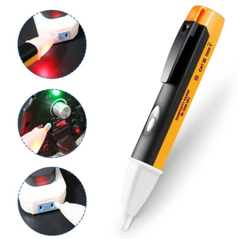 MKR Digital AC Electric Power Voltage 90V-1000V LED Test Pen - TikTok ...