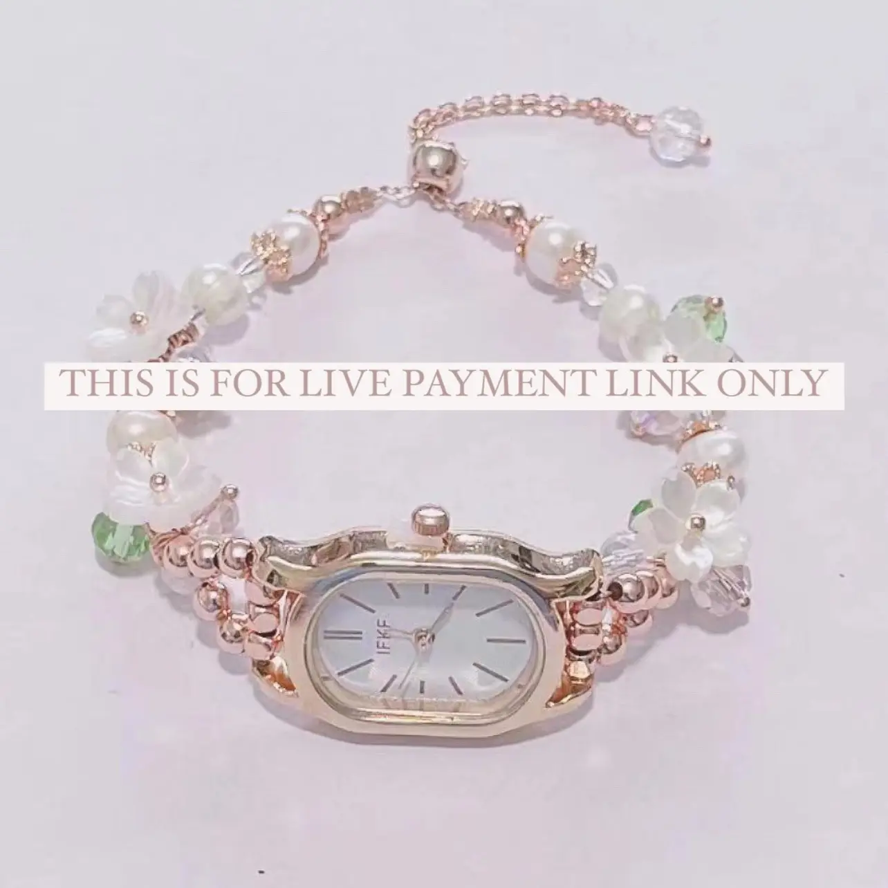 LIVE PAYMENT LINK !! WOMAN ACCESSORIES CRYSTAL WATCHES, NECKLACE, BRACELET ON SALES !!