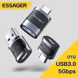 USB to type C esager adapter Charger Charging Device Card Portable Plug Male Tablet Cellphone Smartphone Otg Computer