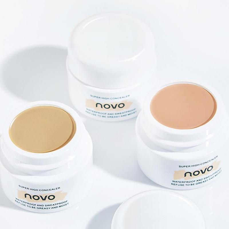 Product Introduction of NOVO Concealer Palette Flawless Concealer Long-lasting Control Acne Tattoo Cover Oil Dark B9I8 46