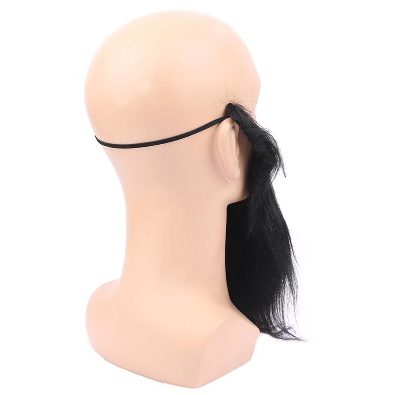 Product Introduction of [HOU]Handmade Wig Beard Hats Crochet Mustache Knit Halloween Party Decoration Moustache Men Women Festival Caps Face Beard Wig Props 23