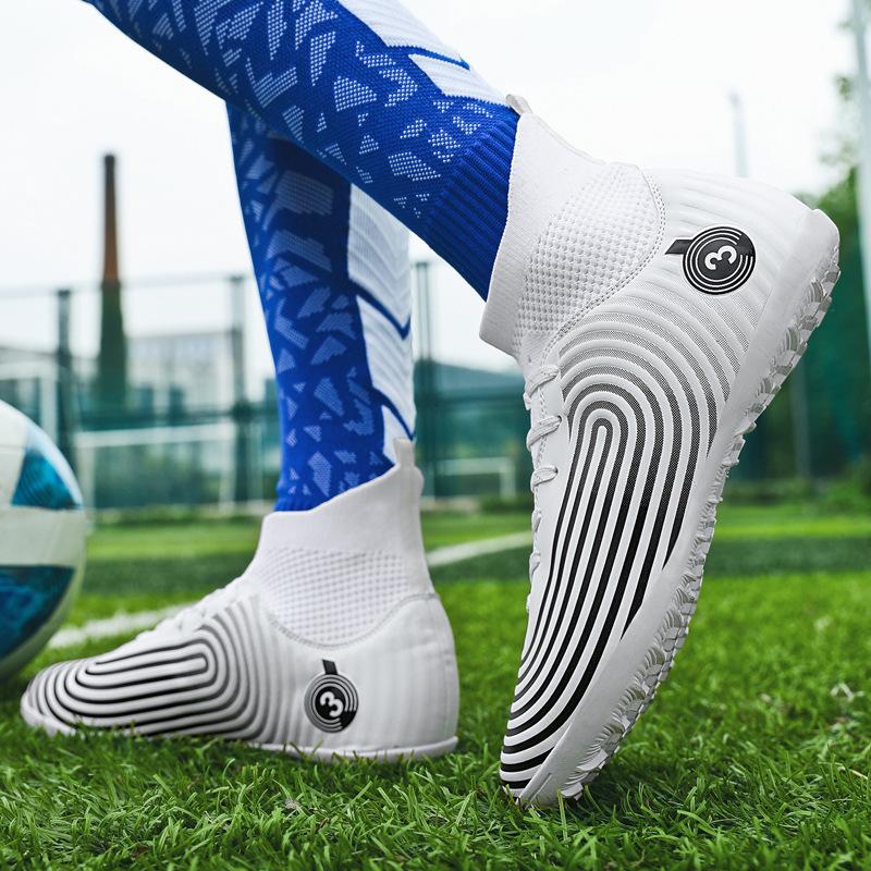 Product Introduction of Soccer shoes man women outdoor training football boots sneakers non-slip sport turf soccer cleats 37