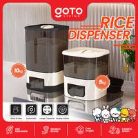 Gambar Goto [COD] Graina Rice Dispenser Tempat Beras Otomatis Anti Kutu 5kg 10kg - 5KG dari Goto Living Kota Tangerang 1 Tokopedia