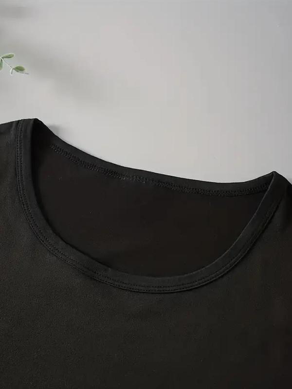 Plus Size Lips Graphic Print Round Neck Tee, Fashion Casual Short Sleeve T-Shirt for Daily Outdoor Wear, Women Plus Clothing for Summer, Women's Summer Clothes 2