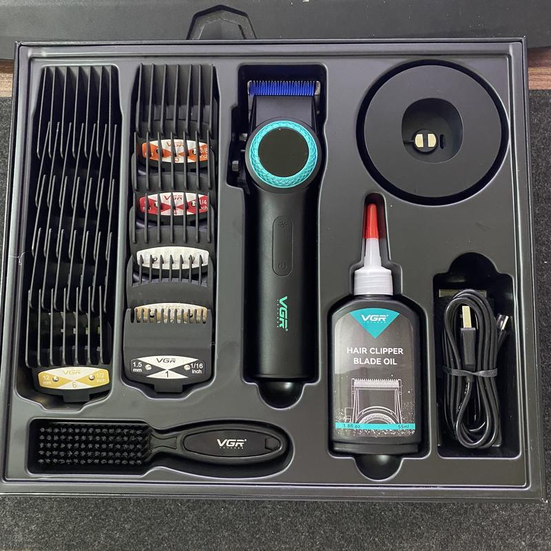  Tông Đơ Cắt Tóc VGR V-001 Lưỡi Sói | Đã Mài Chuốt Căn Chỉnh Lưỡi - Thịnh Lee Barbershop 