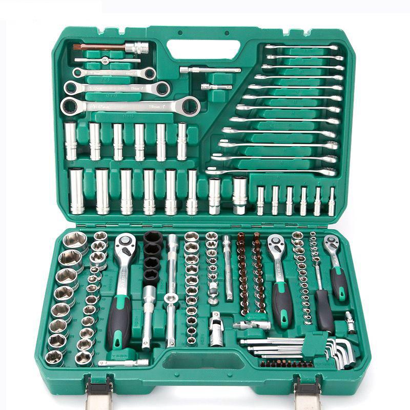 121-piece auto repair tool set 150-piece tool box set Repair - TikTok ...