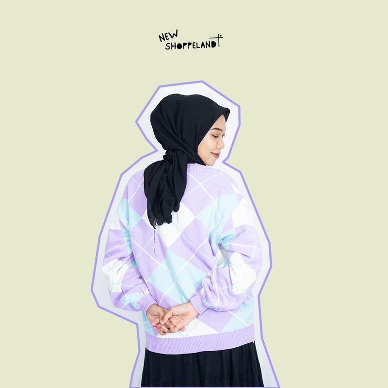 HINATA CARDIGAN OVERSIZE DIAMOND PREMIUM 8