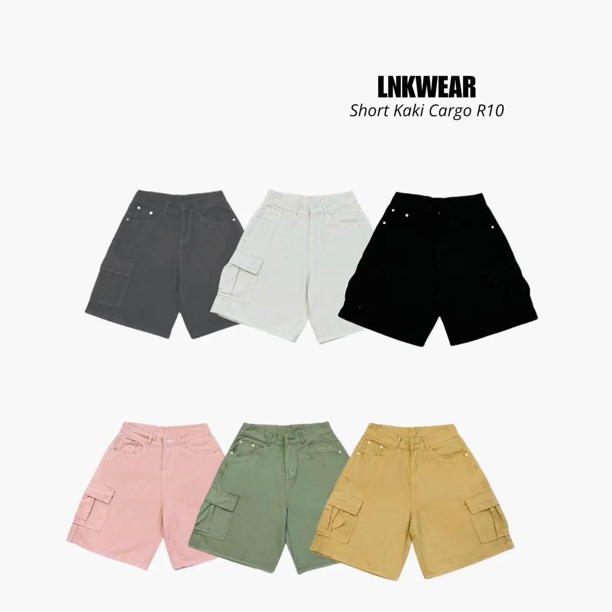 QUẦN SHORT KAKI TÚI HỘP R10 FORM NAME NỮ DL360GSM( Đã xử lí co rút)