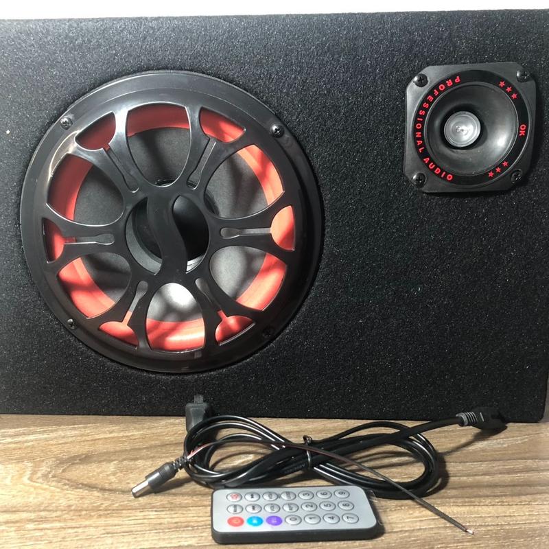 Loa Crown Vuông 8 tích hợp Bluetooth, nguồn xe ô tô trực tiếp 12, 24V và 220v.